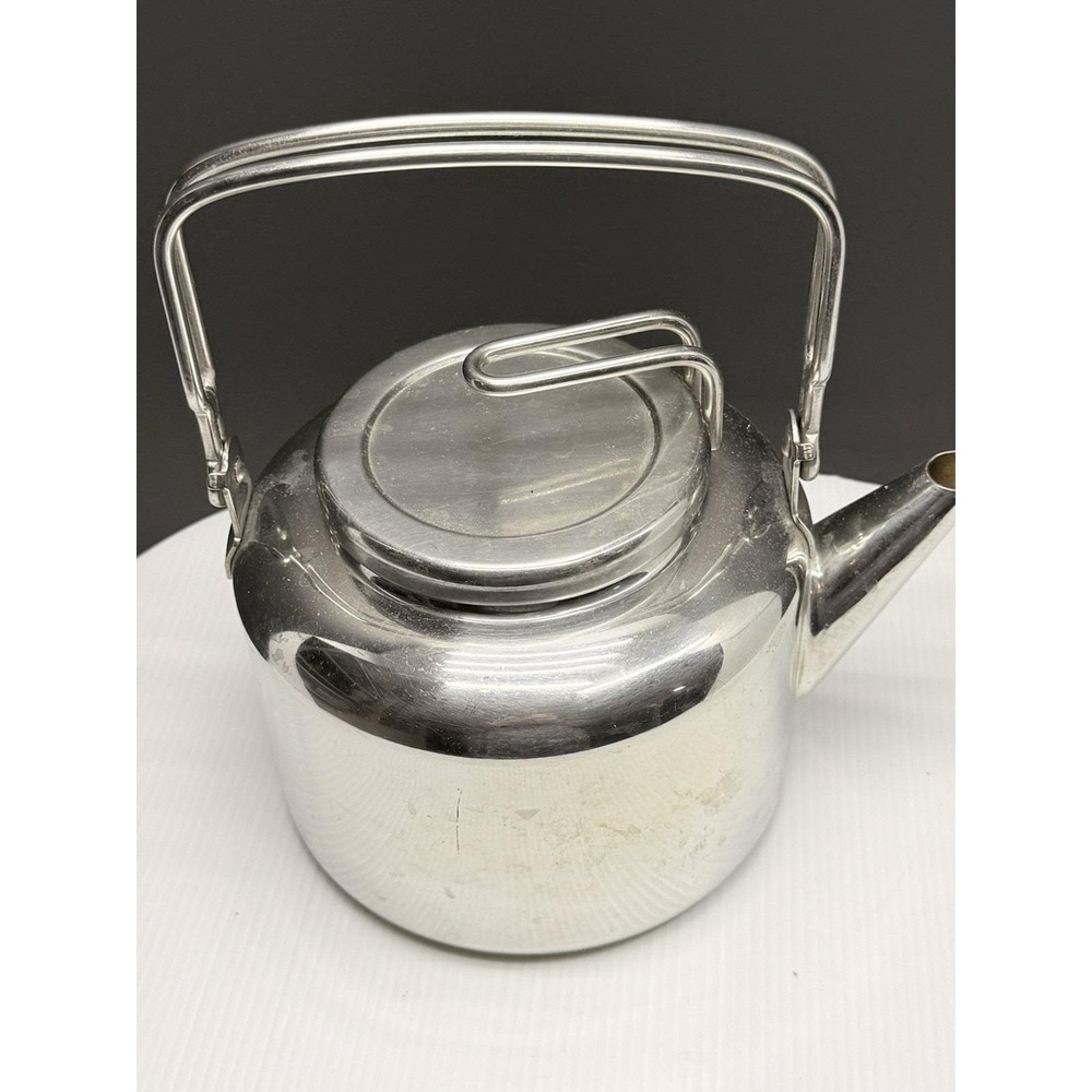 Vintage Cuisinart Commercial 3 Qt Tea Kettle BA-173 Stainless Steel Japan Teapot